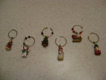 Novelty Christmas Wine Glass Charms - Set Of 6 in Luke AFB, Arizona