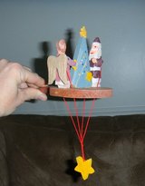 Silvestri Jointed Wooden Christmas Tree Ornament ? Pull-String in Kingwood, Texas